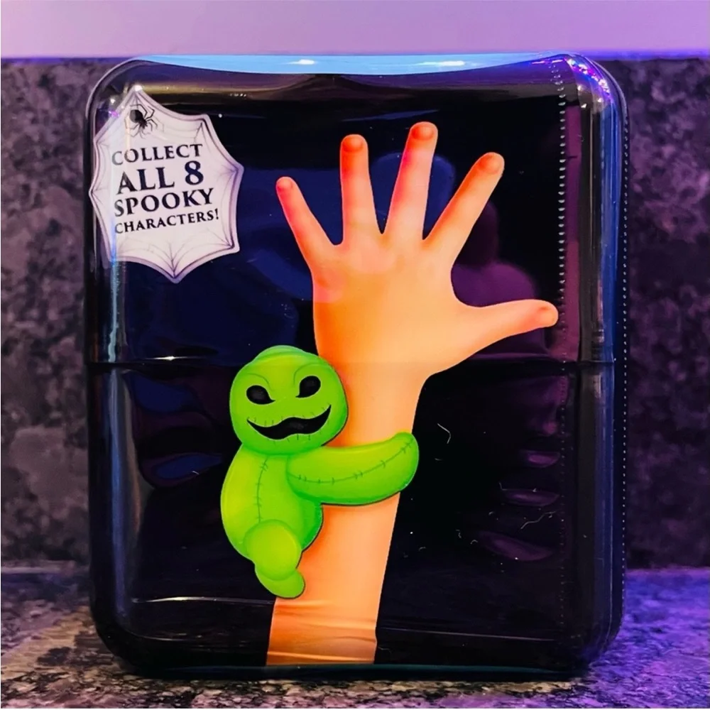 New Disney Creepy Cuffs Nightmare Before Christmas Plush Slap Bracelet Mystery